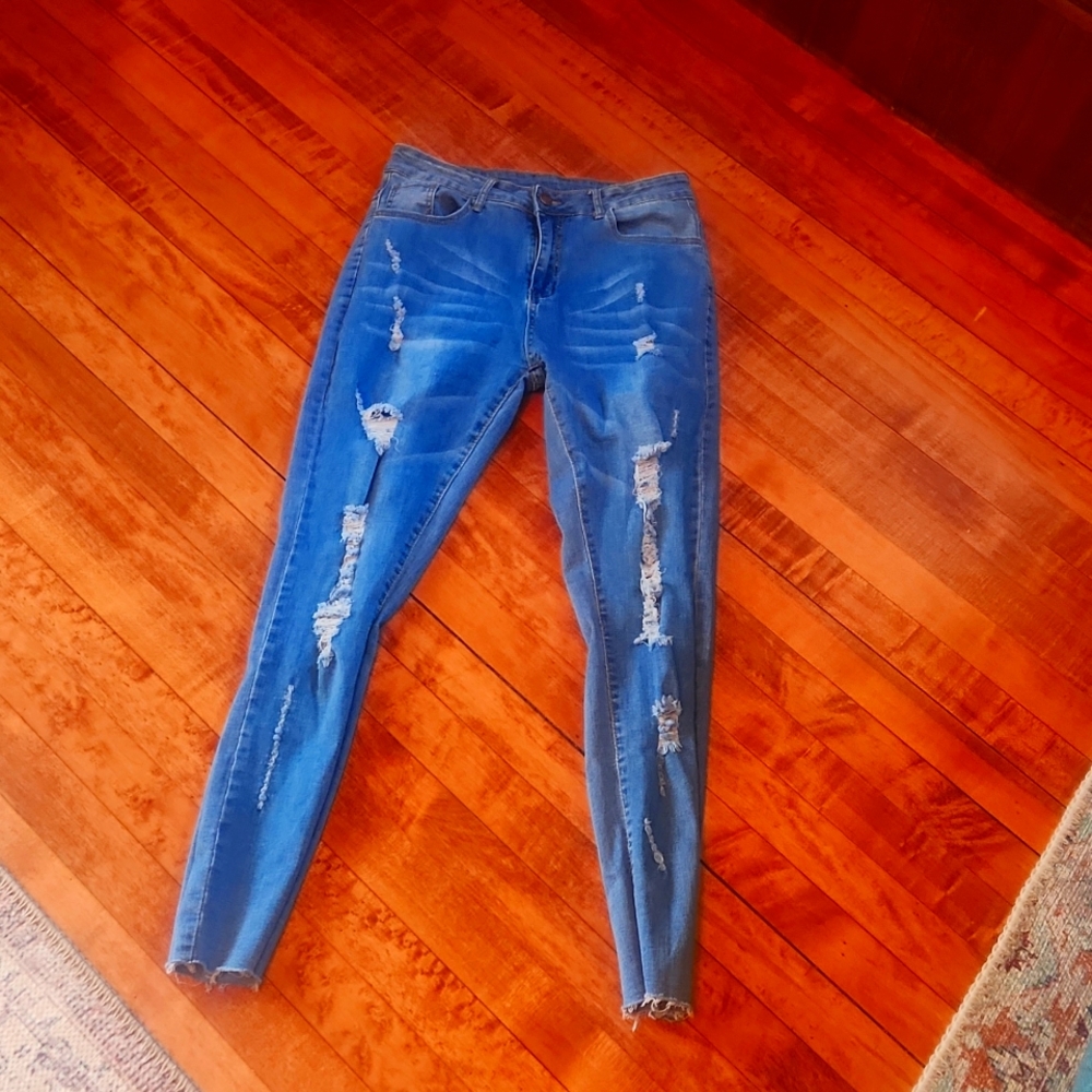 High Waist Jeans (Jeggings)